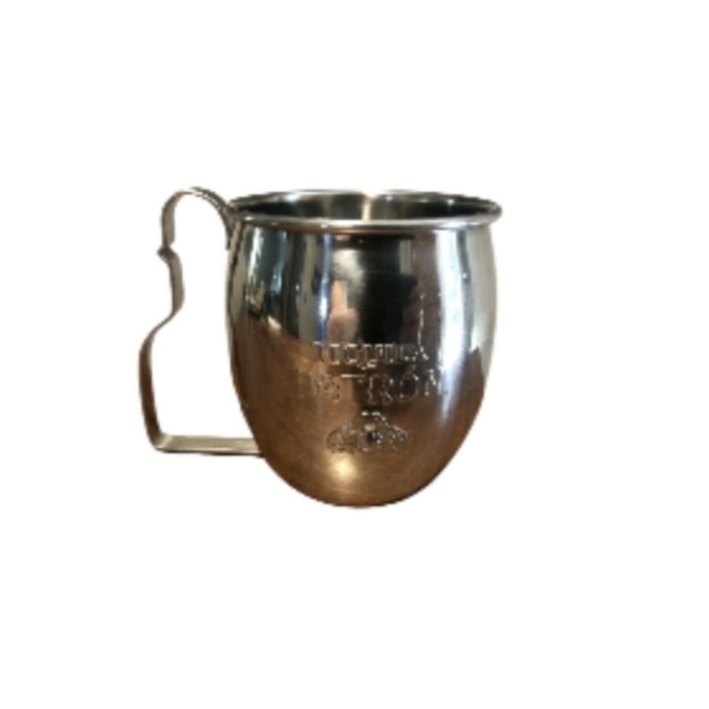 Set Of 4 Silver Patron Mugs